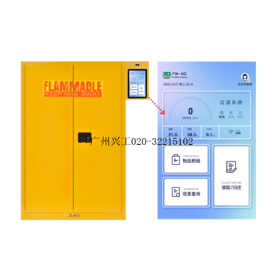 FM认证智能RFID防火安全柜